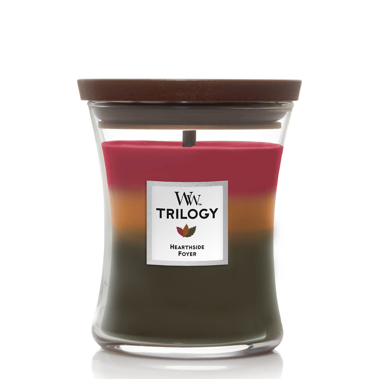 Ароматична свічка Woodwick Medium Trilogy Hearthside 275 г